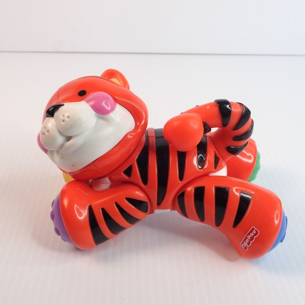 Fisher Price Amazing Animals Tiger Clickety Clackety Noises